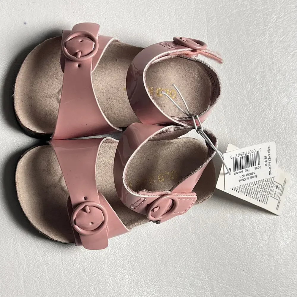 Old Navy Faux Leather Baby Shoes Sz 3-6M